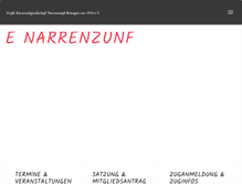 Tablet Screenshot of narrenzunft-remagen.de